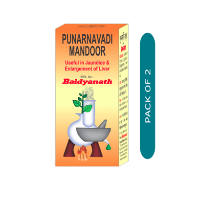 Picture of Baidyanath Punarnawadi Mandur Tablet Pack of 2