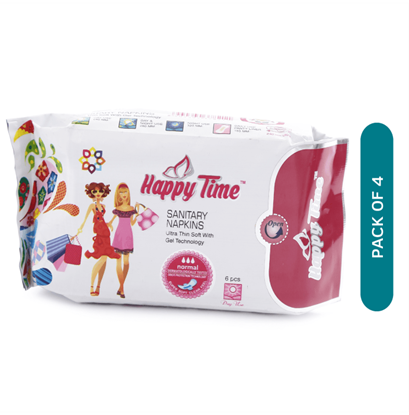 Picture of Happy Time 320 Ultra Sanitary Pads XXL Pack of 4