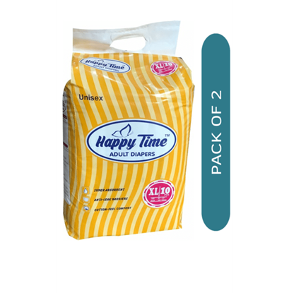 Picture of Happy Time Adult Diaper XL Pack of 2