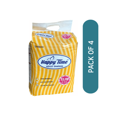 Picture of Happy Time Adult Diaper XL Pack of 4