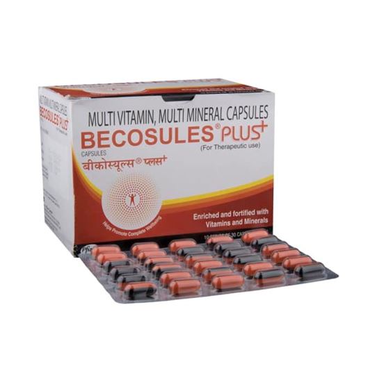 Picture of Becosules Plus Soft Gelatin Capsule