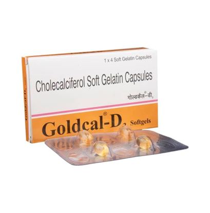 Picture of Goldcal-D3 Soft Gelatin Capsule