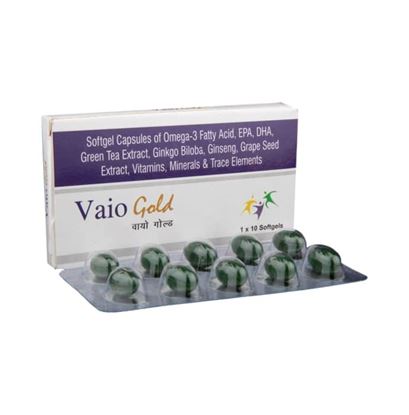Picture of Vaio Gold Soft Gelatin Capsule