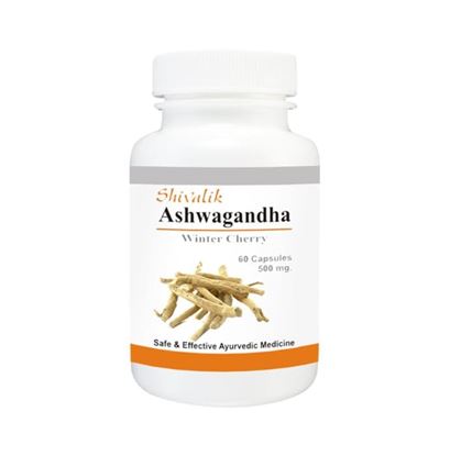 Picture of Shivalik Herbals Ashwagandha 500mg Capsule Pack of 2