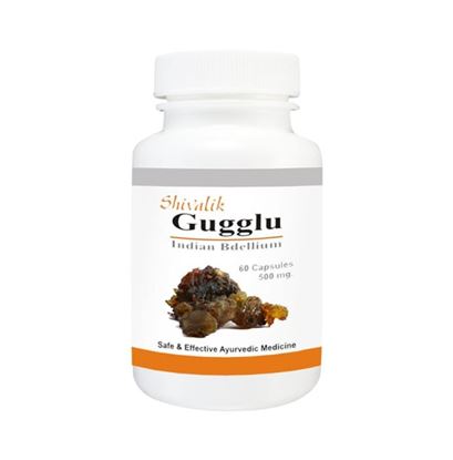 Picture of Shivalik Herbals Gugglu 500mg Capsule Pack of 2
