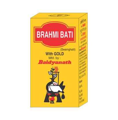 Picture of Baidyanath Brahmi Bati with Gold