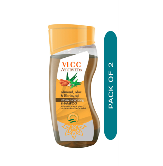 Picture of VLCC Ayurveda Almond, Aloe & Bhringraj Intense Nourishing Shampoo Pack of 2