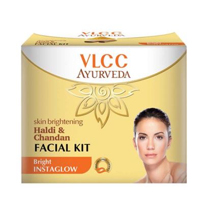 Picture of VLCC Ayurveda Skin Brightening Haldi & Chandan Facial Kit