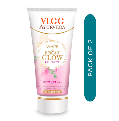 Picture of VLCC Ayurveda White & Bright Glow Gel Creme Pack of 2