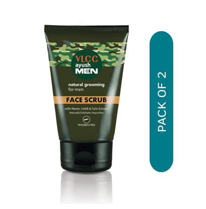 Picture of VLCC Ayush Men Face Scrub Pack of 2