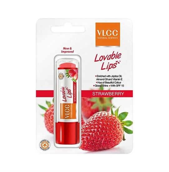 Picture of VLCC Lovable Lips Lip Balm Strawberry Pack of 2