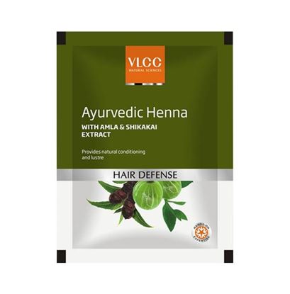 Picture of VLCC Natural Sciences Ayurvedic Henna With Amla & Shikakai Extract Pack of 3