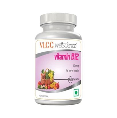Picture of VLCC Wellscience Vitamin B12 10mcg Tablet
