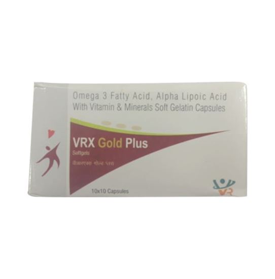 Picture of VRX Gold Plus Soft Gelatin Capsule