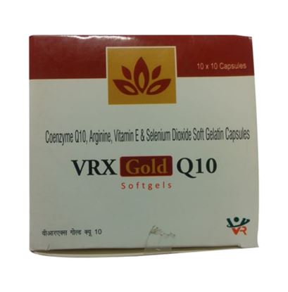 Picture of VRX Gold Q10 Soft Gelatin Capsule