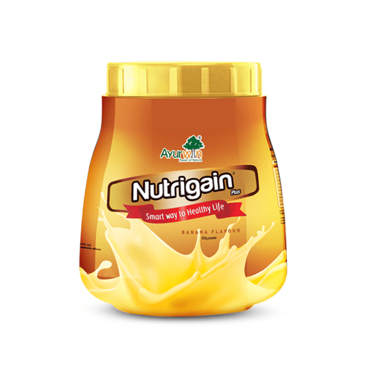 Picture of Ayurwin Nutrigain Plus Powder Banana