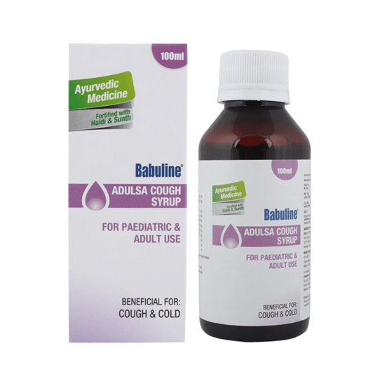 Picture of Babuline Adulsa Cough Syrup Pack of 4