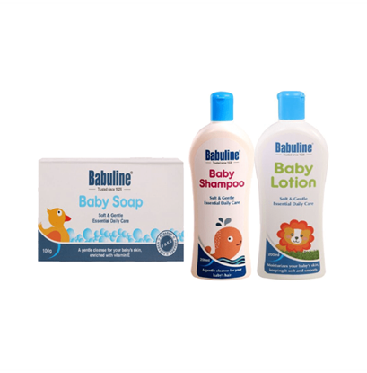 Picture of Babuline Baby Care Combo Kit (Pack of 3)