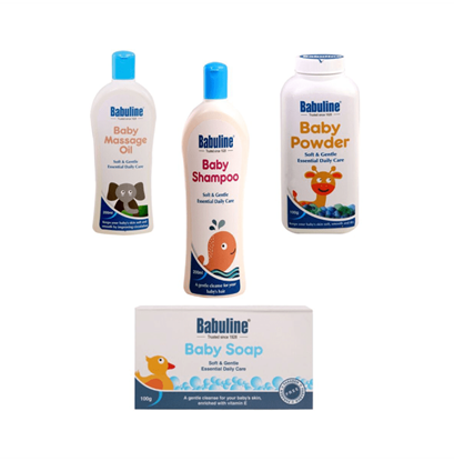 Picture of Babuline Baby Care Super Saver Combo Pack of 4