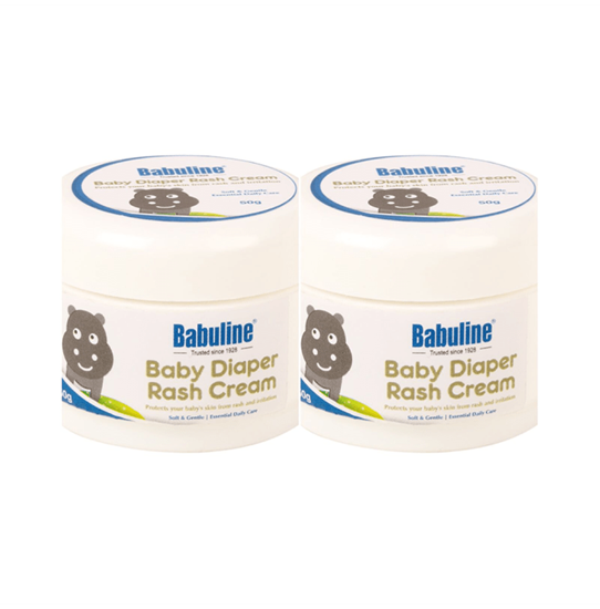 Picture of Babuline Baby Diaper Rash Cream Pack of 2