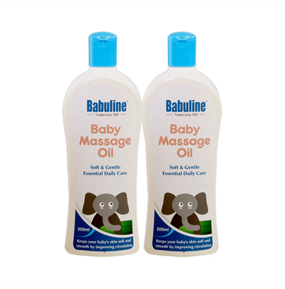 Picture of Babuline Baby Massage Oil Pack of 2