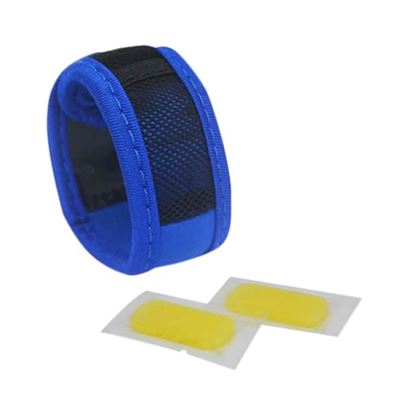 Picture of Safe-O-Kid Blue Anti-Mosquito Band with 2 Refills and Free 6 Anti Mosquito Patches / Stickers