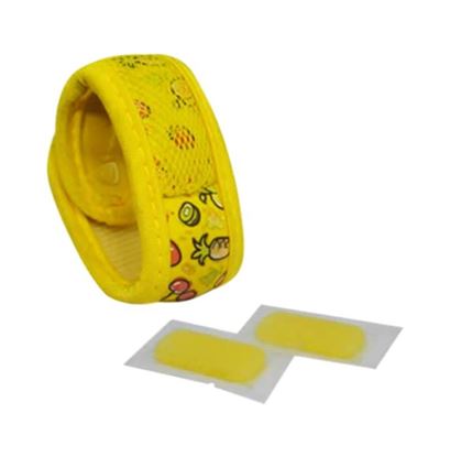 Picture of Safe-O-Kid Fruit Ninza Anti-Mosquito Band with 2 Refills and Free 6 Anti Mosquito Patches / Stickers