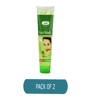 Picture of BAKSON'S Face Wash with Aloevera Calendula Neem and Tulsi