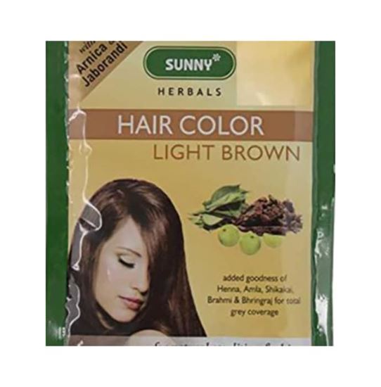 Picture of BAKSON'S Hair Color 12 Sachets Light Brown