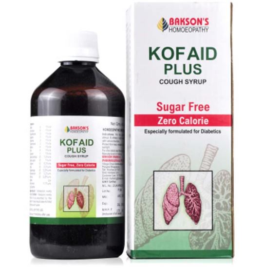 Picture of BAKSON'S Kof Aid Plus Sugar Free Cough Syrup