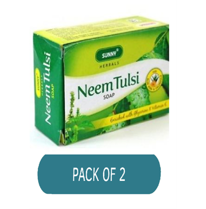 Picture of BAKSON'S Neem Tulsi Soap Pack of 2