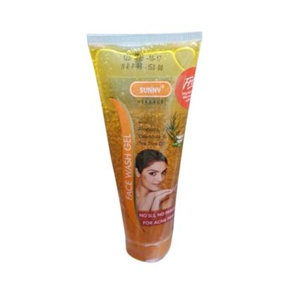 Picture of BAKSON'S Sunny Herbal Face Wash Gel with Aloevera, Calendula and Tea Tree Oil