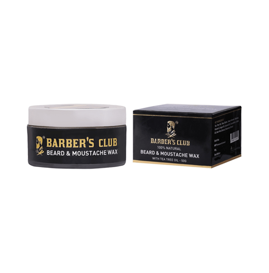 Picture of Barber's Club Beard & Moustache Wax with Tea Tree Oil