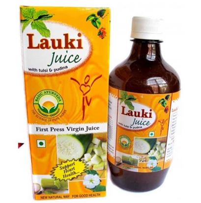 Picture of Basic Ayurveda Lauki Juice with Tulsi & Pudina