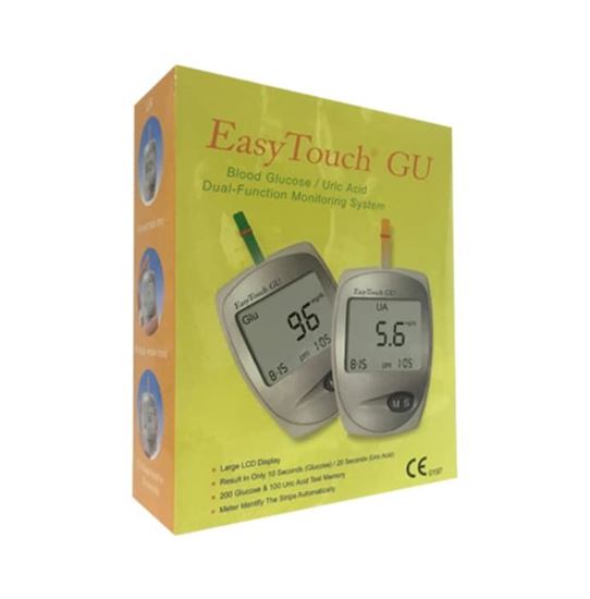 Picture of EasyTouch ET-201 GU Blood Glucose/Uric Acid Dual-Function Monitoring System