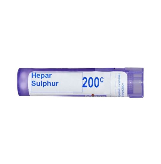 Picture of Boiron Hepar Sulphur Single Dose Approx 200 Microgranules 200 CH