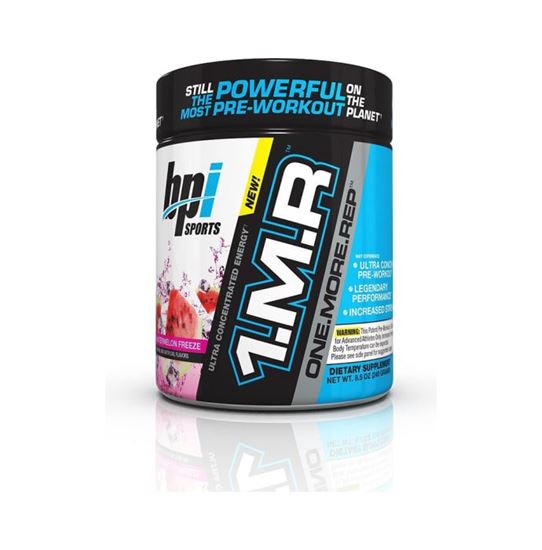 Picture of BPI Sports 1MR One More Rep Ultra Concentrated Energy Supplement Powder Watermelon Freeze