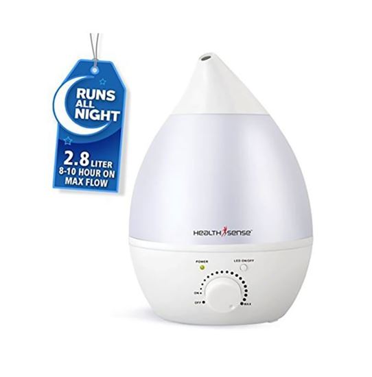 Picture of Health Sense RH630 Pure Mist Ultrasonic Cool Room Humidifier White