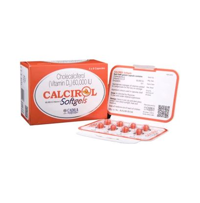 Picture of Calcirol 60000IU Softgels