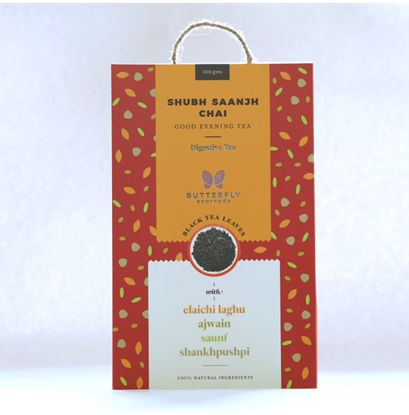 Picture of Butterfly Ayurveda Shubh Saanjh Chai Black Tea Leaves