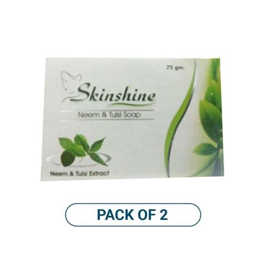 Picture of Skinshine Neem & Tulsi Soap Pack of 2