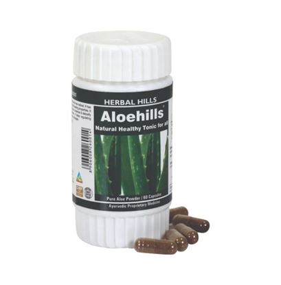Picture of Herbal Hills Aloehills Swaras Health Juice Pack of 2