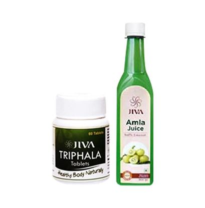 Picture of Jiva Triphala Tablet-60 with Amla Juice-500ml