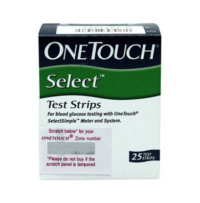 Picture of OneTouch Select Test Strip