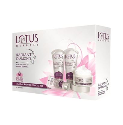 Picture of Lotus Herbals Radiant Diamond Cellular Radiance Facial Kit