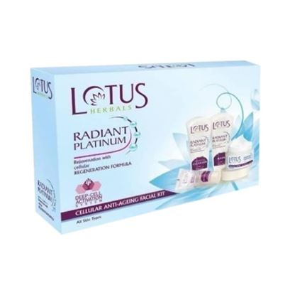 Picture of Lotus Herbals Radiant Platinum Cellular Anti-Ageing Facial Kit