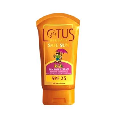 Picture of Lotus Herbals Safe Sun Kids Sun Block Cream SPF 25