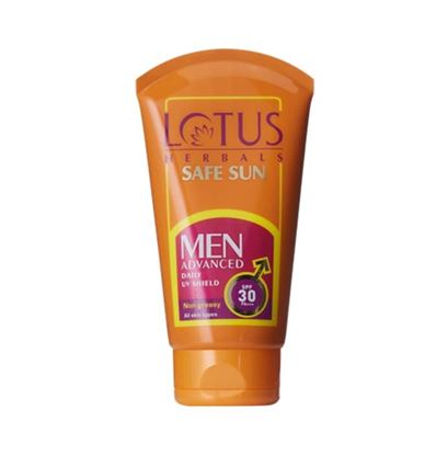Picture of Lotus Herbals Safe Sun Men Advanced Daily UV Shield SPF 30 PA+++