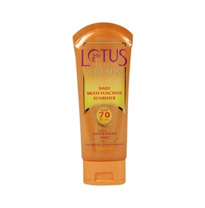 Picture of Lotus Herbals Safe Sun Multi-Function Sunblock SPF 70 PA+++