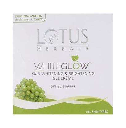 Picture of Lotus Herbals WhiteGlow Skin Whitening & Brightening Gel Creme SPF 25 PA+++